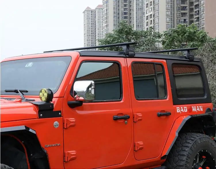 High quality Aluminum alloy Roof Racks Luggage Rack Fits For  JEEP Wrangler JL 2004-2021