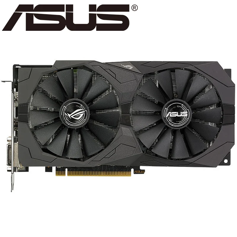 Видеокарта ASUS RX 570 4GB 256Bit GDDR5 видеокарты для AMD RX 500 серии VGA карты RX570 используется DisplayPort