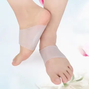 

1 Pair Arch Support Gel Soft Gel Sleeves for Plantar Fasciitis Support Flat Foot Support Pain Relief Foot Care for Men Women