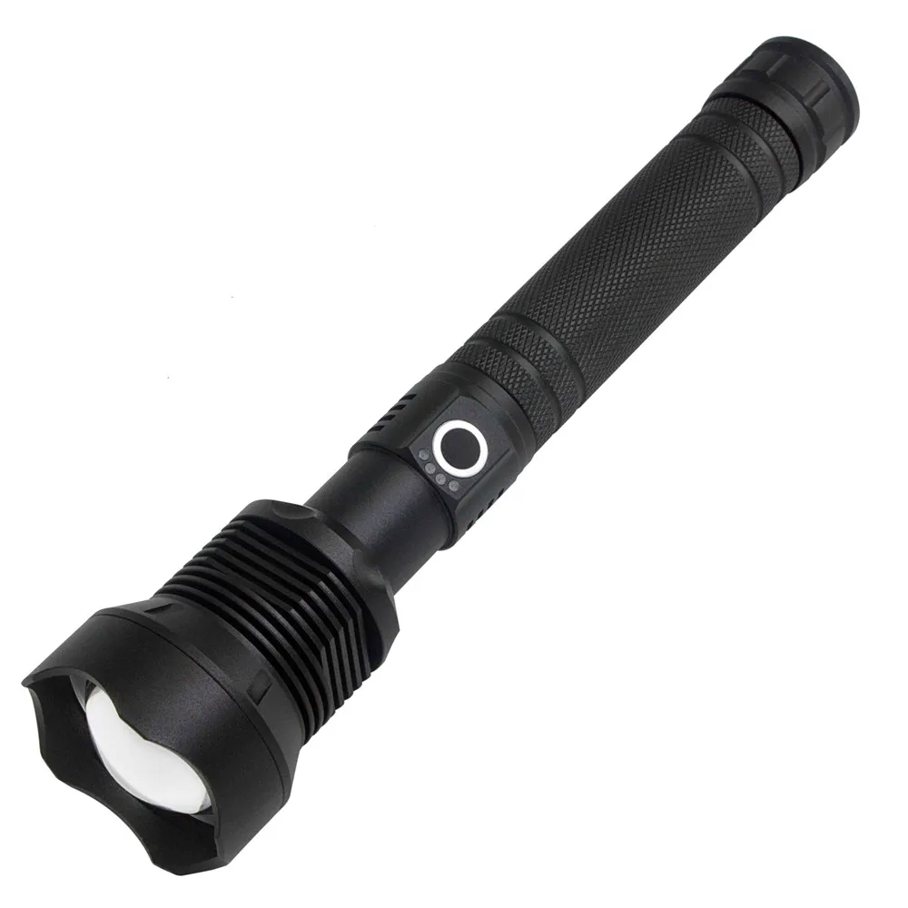 

Ultrafire XHP70 3600LM 18650/26650 3-MODE USB Charging Focusing LED Flashlight