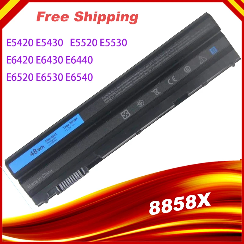 Аккумулятор для ноутбука T54FJ M5Y0X Dell Latitude E5420 E5420m E5430 E5520m E5530 E6120 E6420 E6430 E6520 E6530 Inspiron 7420