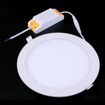 

18W LED Round Recessed Ultra Slim Lighting Panel Ceiling Downlight Day White