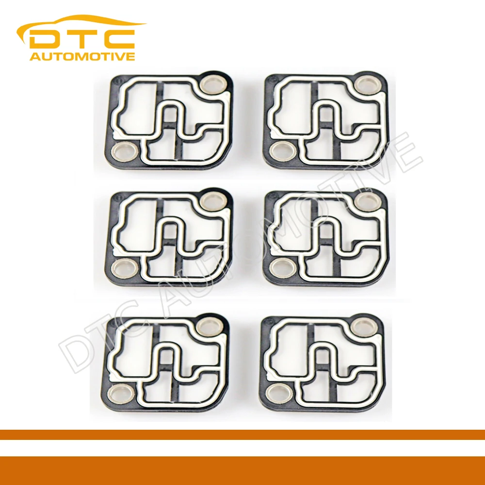 6 pcs DSG 7 speed auto transmission 0B5 OB5 DL501 DQ500 VFS clutch solenoid gasket filter fit for A4 A5 A6 A7 Q5 | Автомобили и