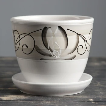 

Flower pot Lotus White 1 L 3565845