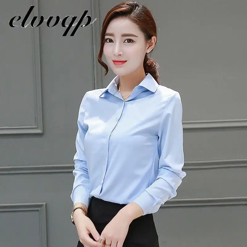 Plus Size 5xl Blouse Women Fashion Solid Elegant Office Work Career Shirts Tops Fashion Casual Long Sleeve Blouses Femme Blusa