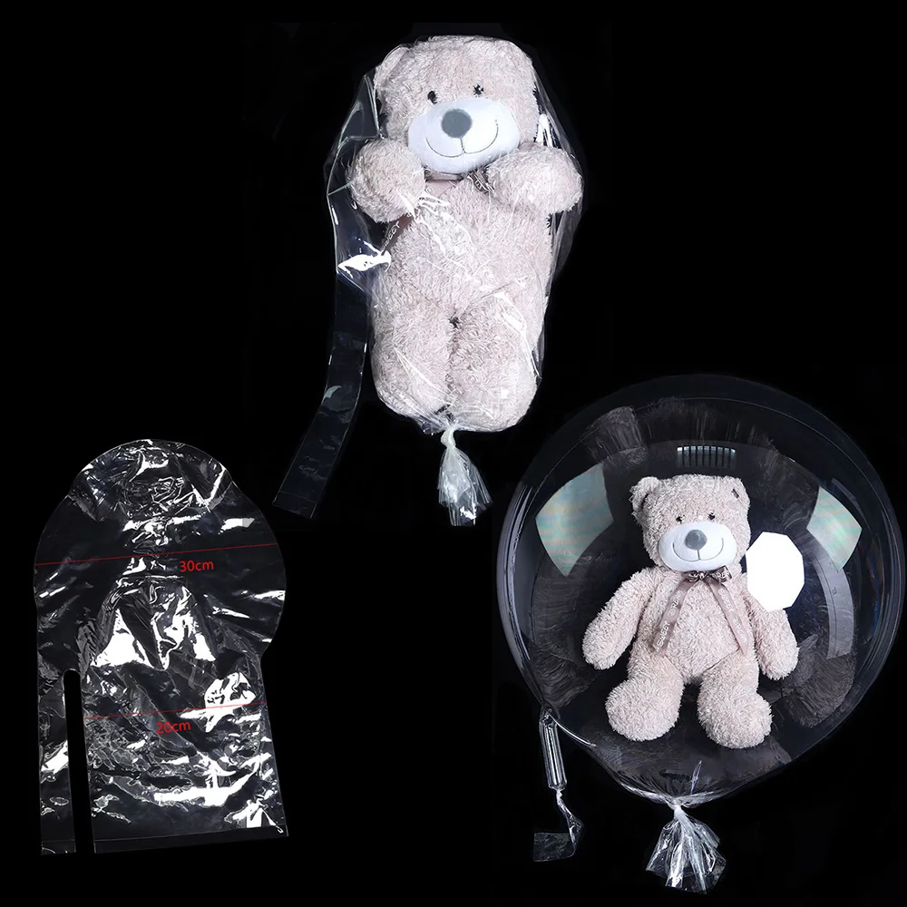 

1-3 шт., 30 дюймов, большой прозрачный шар BOBO с широким горлом для свадьбы, помолвки, Дня Святого Валентина, вечеринки