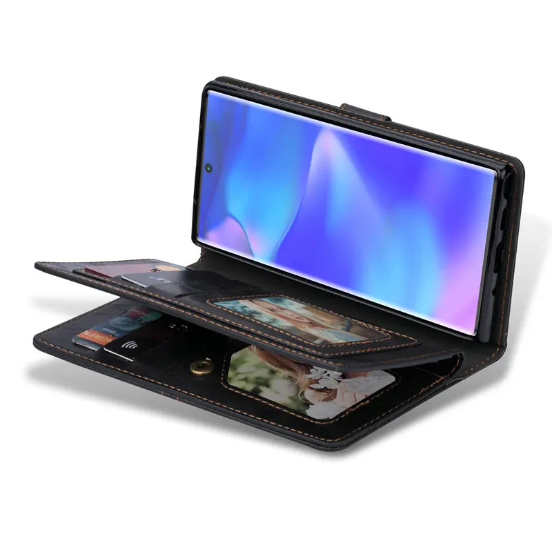 

Multifunction Wallet Etui for Coque Samsung Note 10Plus Case Samsung Note 10 Case Flip Cover for Samsung Galaxy Note10 Plus Case