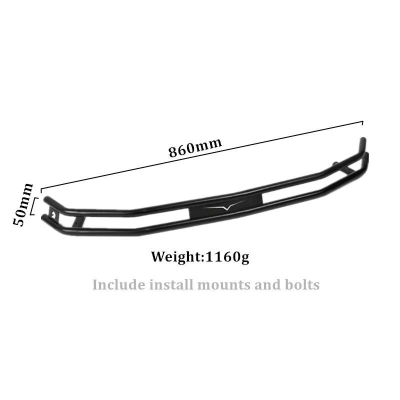 ALWAYSME Go Kart Front Bumper Guard ,For For Segway Ninebot Electric Go Kart