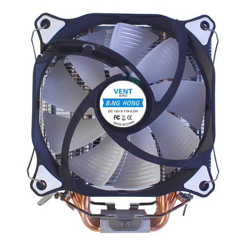 Cpu Cooler Fan Pwm 120 mm Heat-pipe com Rgb Ventiladores de Refrigeração para Intel Lga 775 115x1200 1366 e Amd Am4 Am3 Mais X79 X99 X299 2011 - Imagem 4
