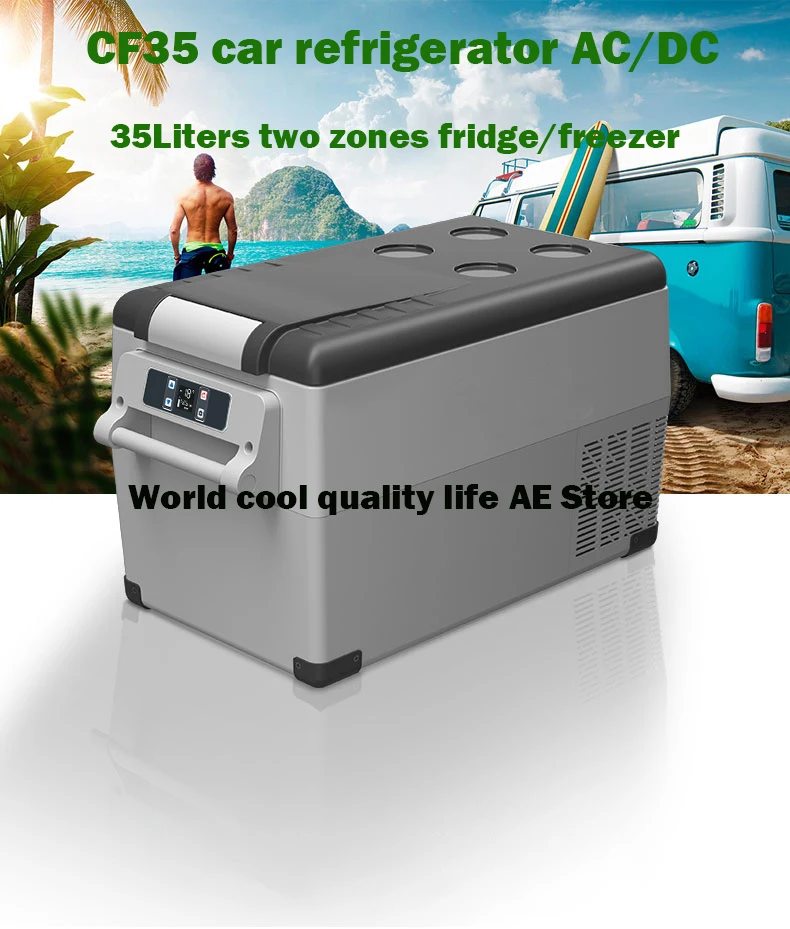 Alpicool CF55 55L Car Refrigerator Portable Car Fridge Freezer 12