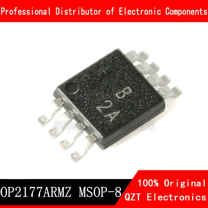 10pcs/lot OP2177ARMZ OP2177ARM OP2177A OP2177 B2A MSOP-8 new original In Stock new original op2177armz op2177arm b2a msop 8 low input bias current operational amplifier chip ic