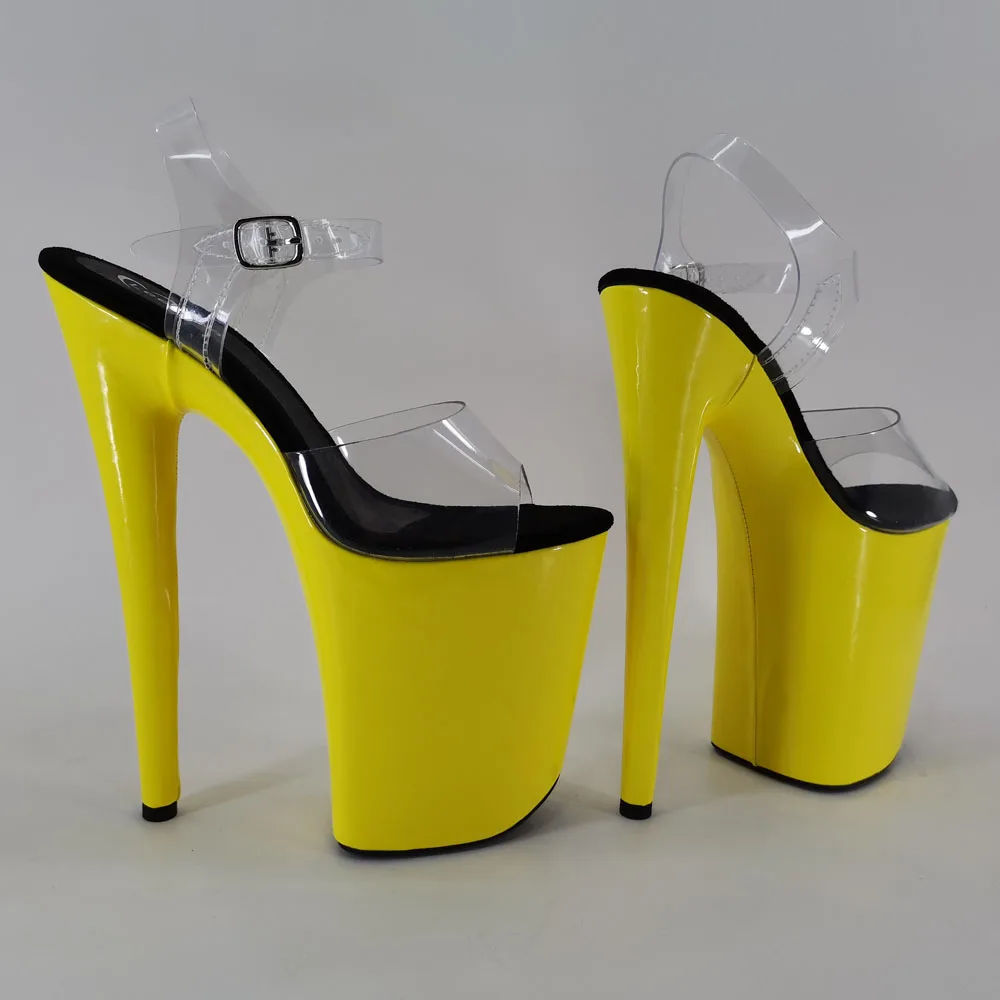yellow pleaser heels