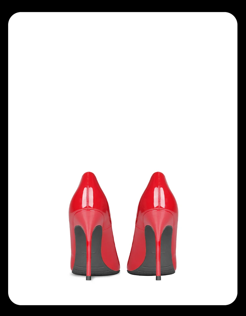 GOXEOU, большие размеры 32-46, г. Новая модная женская обувь на высоком каблуке пикантные классические свадебные туфли на тонком каблуке белого, красного и телесного цвета