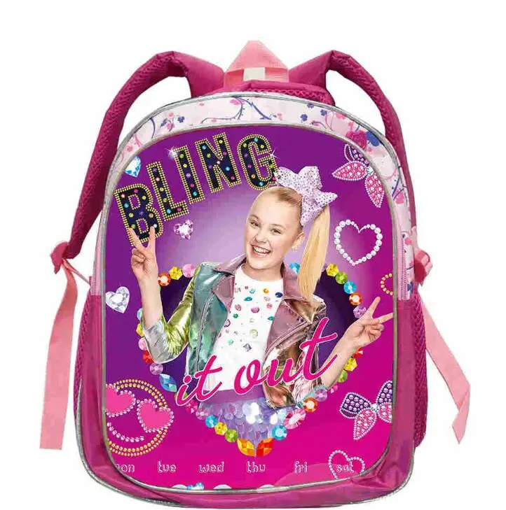 as picture Jojo siwa школьные сумки для девочек рюкзаки школьные сумки ранец для девочек мальчиков детская ортопедическая сумка mochila школьная книга Сумка - Цвет: as picture