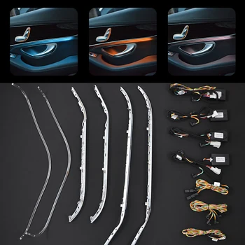 

Car ambient Light for Ben X156 Mercedes 12 colors inner glow strip lamp tuning atmosphere lighting illumination armrest Lights