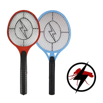 

Summer Home Living Electric Rechargeable LED Electric Insect Bug Fly Mosquito Zapper Swatter Killer Racket 3-layer Net Safe #25