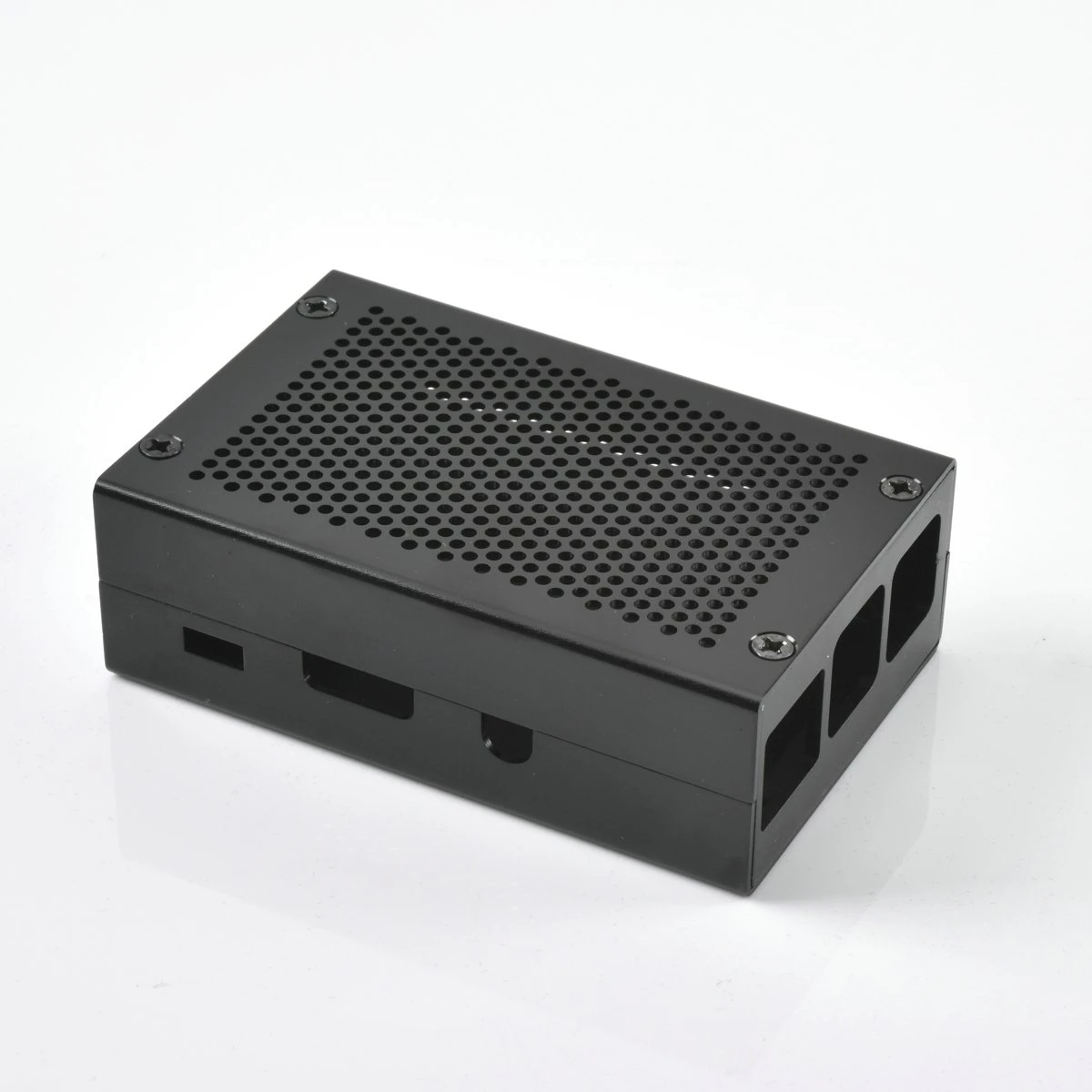 Raspberry Pi 3 Model B+ кейс, алюминиевый кейс черный чехол совместим с Raspberry Pi 3 Model B