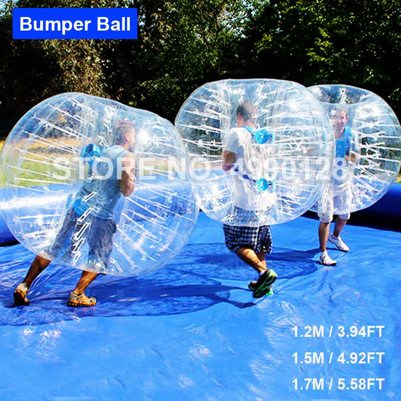

Free Shipping 0.8mm PVC Inflatable Zorb Ball 1.2m 1.5m 1.7m Bubble Soccer Ball Air Bumper Ball Bubble Football Indoor Outdoor