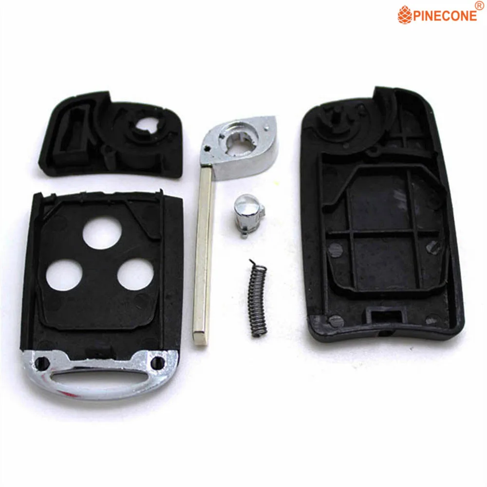Чехол для ключей PINECONE для Subaru Forester Outback Xv Legacy Car Key 3 кнопки пустой 65 лезвие модифицированный пульт дистанционного ключа Fob Shell
