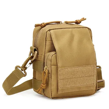 

800D Outdoor Hunting Shoulder Bag Accessory Bag Traveling Hiking Military Pouch Belt Waist Bag Bike Shoulder Bag