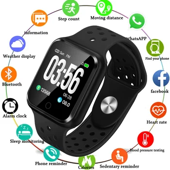 

Sports Smart Watch Men Women Heart Rate Monitor Blood Pressure Fitness Tracker Smartwatch GPS Sport Watch for Android Ios Luxury