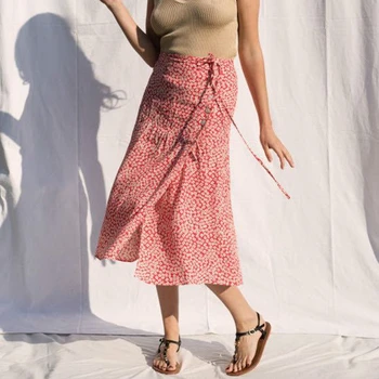 

woman floral skirts 2020