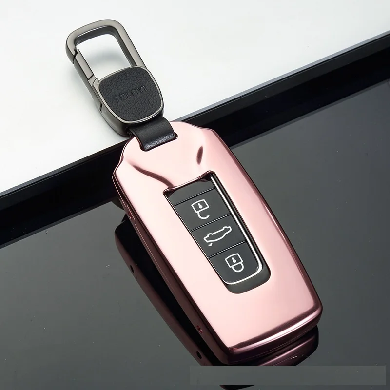Высококачественный чехол для ключа автомобиля, чехол для ключа, протектор, Стайлинг, ремонт, автомобильные аксессуары для VW Volkswagen Touareg
