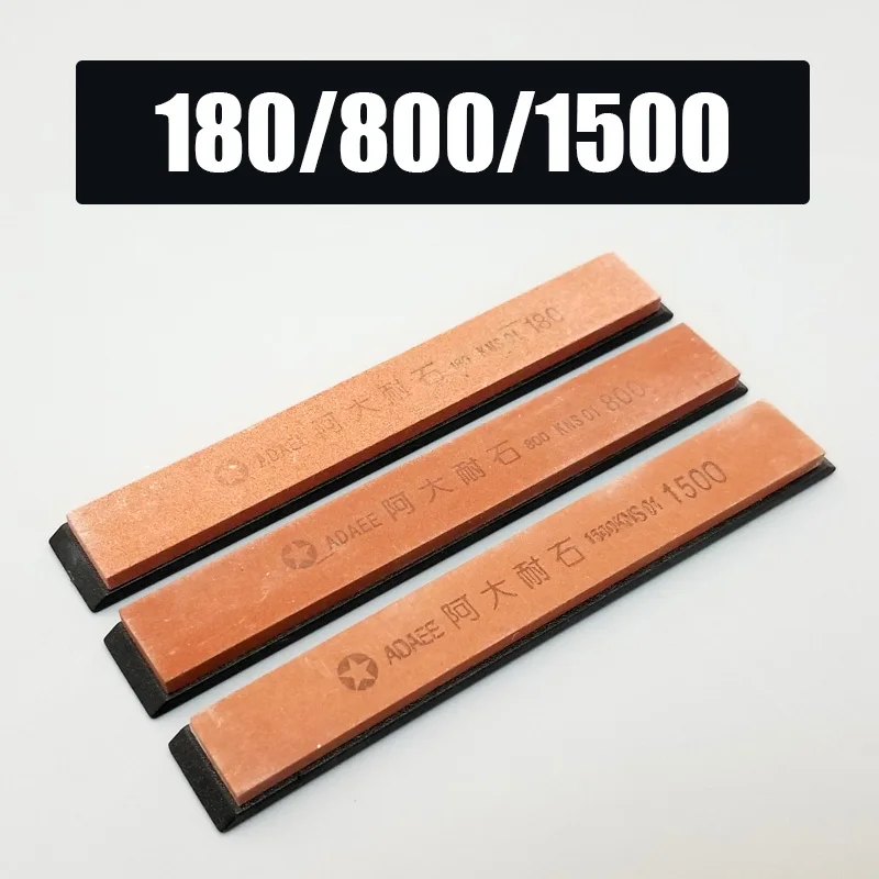 Точилка для ножей камень маленький масляный камень 180-3000grit точильный камень для ножей whet камни точильный камень - Цвет: 180 800 1500 grit