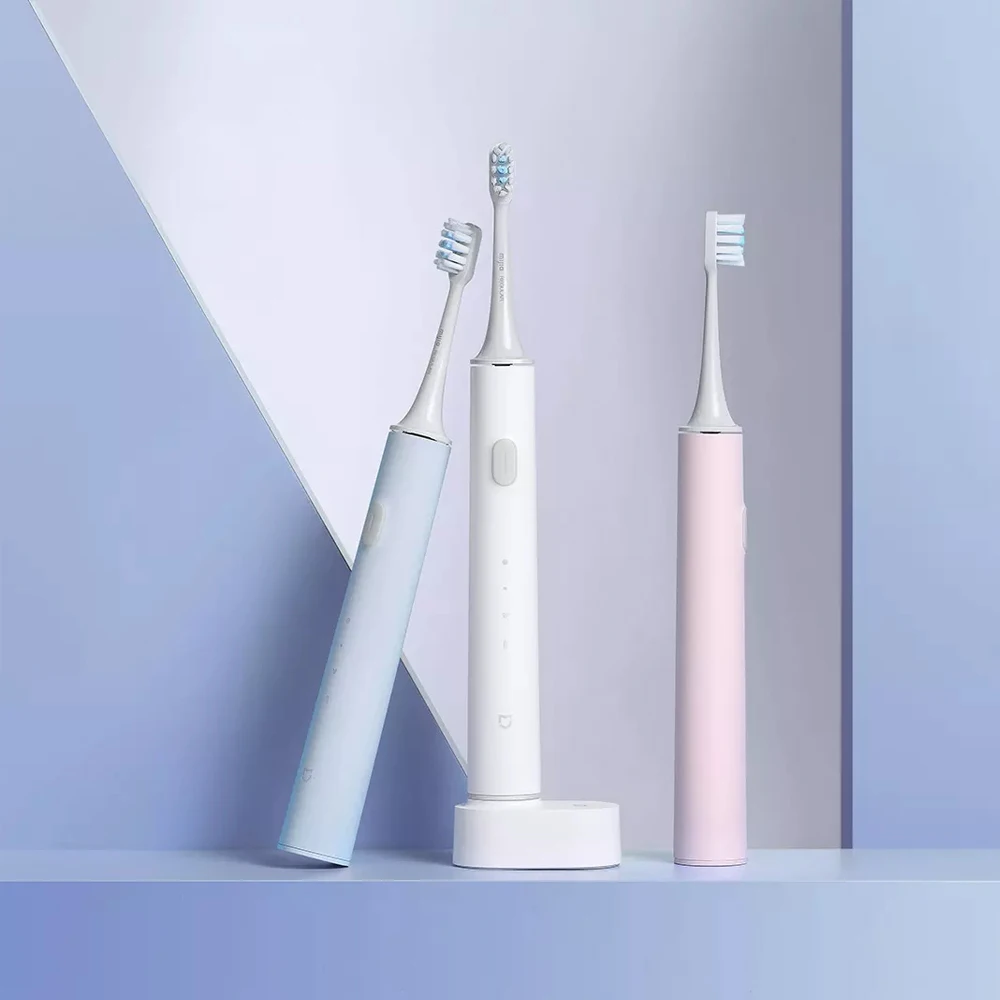 Оригинальная электрическая зубная щетка Xiaomi Mijia T500 Sonic Mi Home App умная звуковая