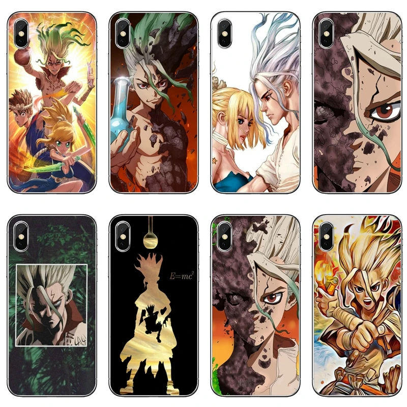 Dr Stone Anime Soft Phone Case For Xiaomi Mi 9 9t Cc9 Cc9e 8 Se Pro Lite 6x 5 4 A3 A1 Max Mix 2 3 Pocophone F1 Phone Case Covers Aliexpress