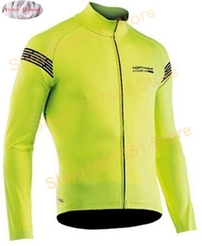 

NW 2020 Cycling Jersey Winter Thermal Fleece Bicycle Cycling Jersey Jacket Warm Winter Moutain Bike Clothing Northwave