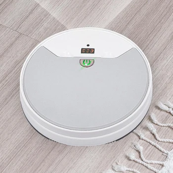 

Intelligent Robot Vacuum Cleaner USB Charging Multifunction 1800PA RC Sweeper Remote Control with Wet Mop Household Cleaning