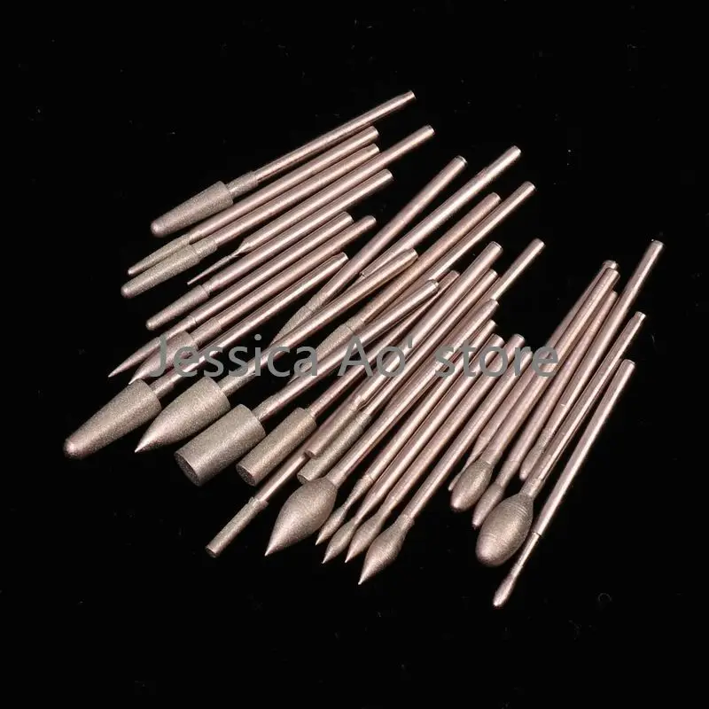 30pcs 400 Grit Dremel Bits Jewellery Smoothing Sanding Burnish Tool