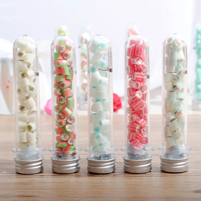 5/20/50 шт./лот 40 мл пластиковая пробирка Skittles конфетная коробка для детского душа