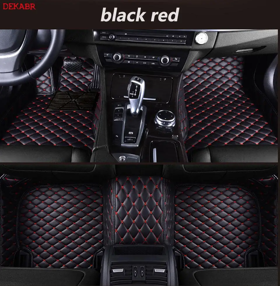 

dekabr mat leather car floor mats fit 98% car model for Toyota Lada Renault Kia Volkswage Honda BMW BENZ accessories foot mats