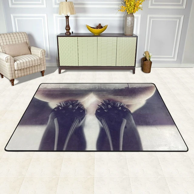 Paillasson Intérieur Antidérapant 60 x 90 cm, Tapis Entrée