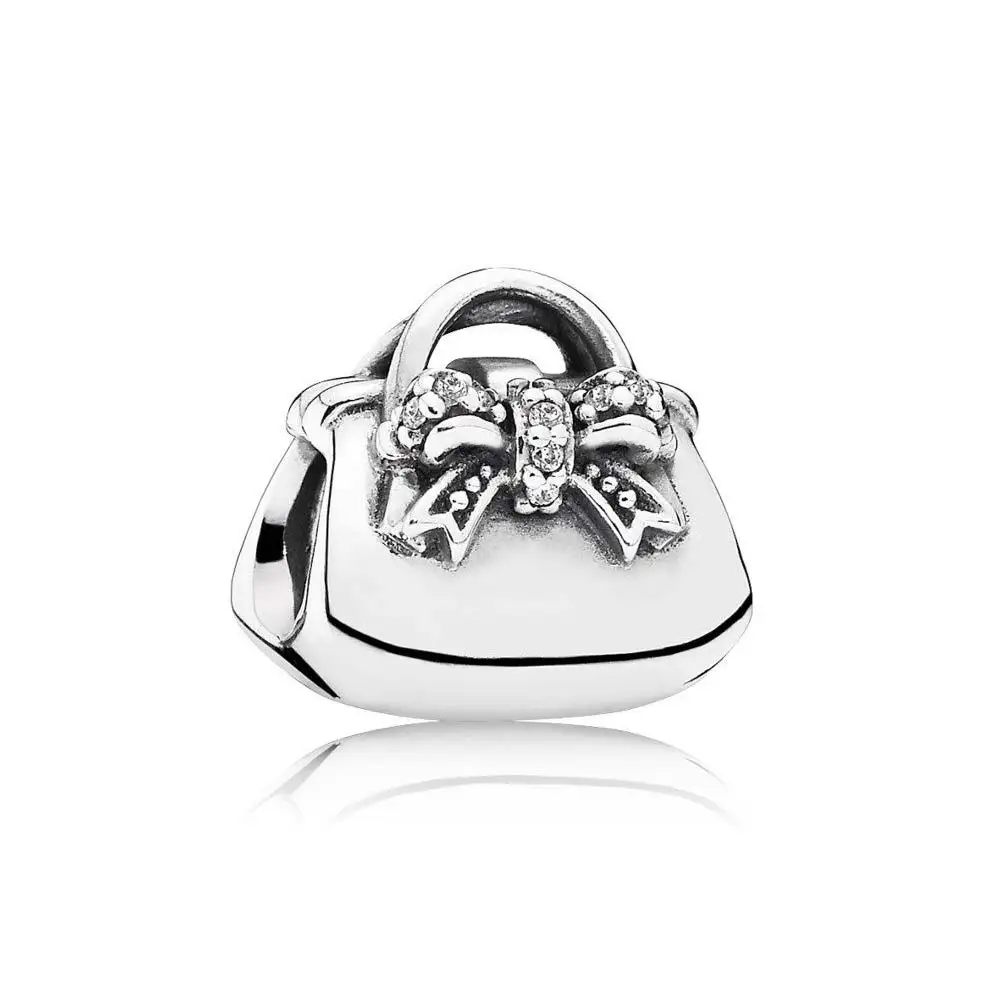 PDB ZZ 26 925 Серебряные очаровательные бусины оригинальные деньги мешок чувство Улитка Тыква Madame Expressions ювелирных изделий - Цвет: 791534CZ