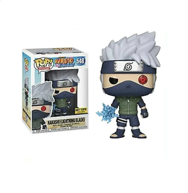 FUNKO POP оригинальные Naruto, Shippuden, SASUKE Curse Mark ПВХ Какаши Фигурки Коллекция Модель игрушки для детей подарок - Цвет: Box