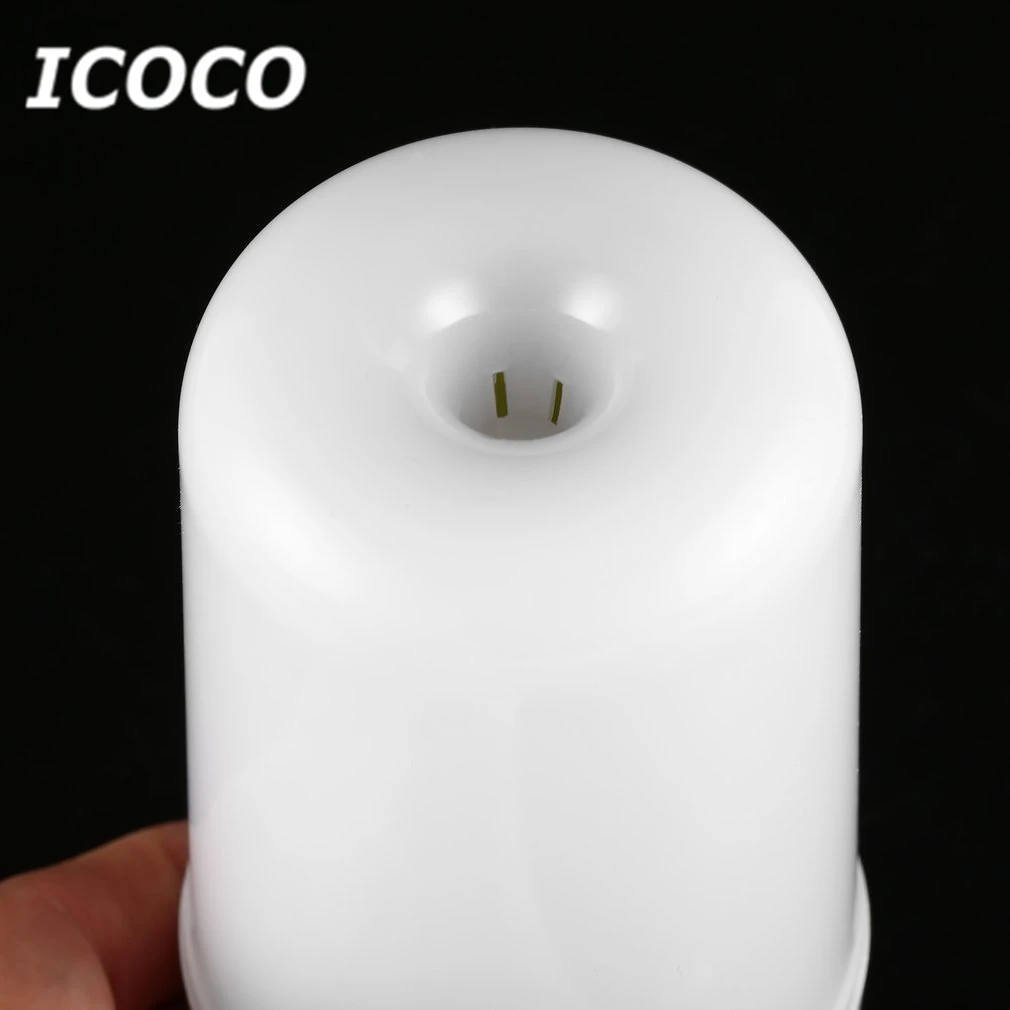 ICOCO E27 SMD2835 светодиодный светильник с пламенным эффектом, светильник без пламени, имитирующий ночной Светильник для рождественского фестиваля, декор для домашнего бара