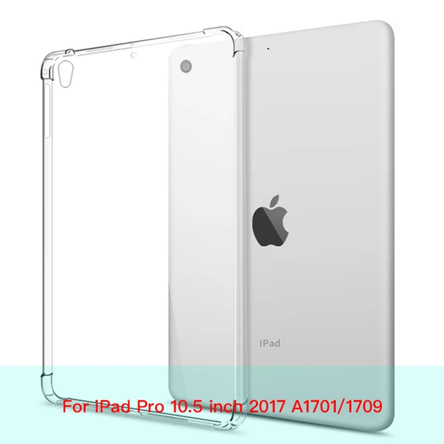 For New iPad 7 8 9 10.2 9.7 2021 5 6 Air 10.9 2 3 4 Case TPU Silicon Transparent Cover For iPad Pro 10.5 '' 11'' Mini 2 3 4 5 6 iPad Pro 10.5