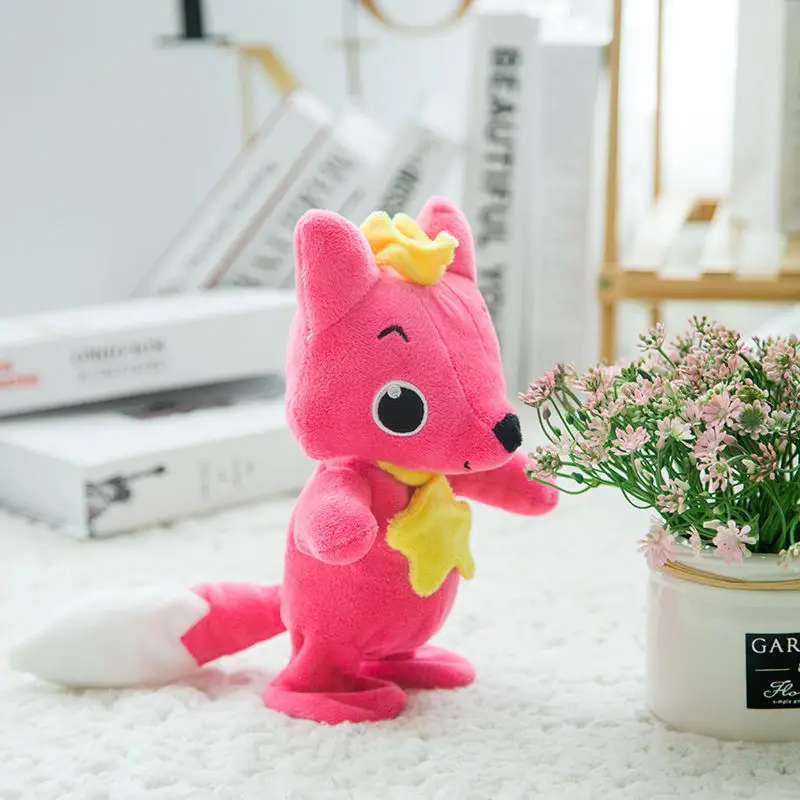 Маленькая Лисичка будет расставаться Поющая babyshark ходьба горячая Распродажа ходьба запись Dialogue электрические игрушки