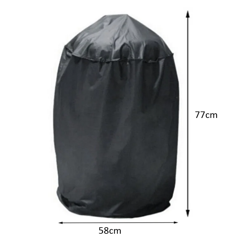 Black Waterproof Barbeque BBQ Grill Dome Cover Outdoor Rain BBQ Anti Dust For Gas Charcoal Electric Barbecue Tools Accessories