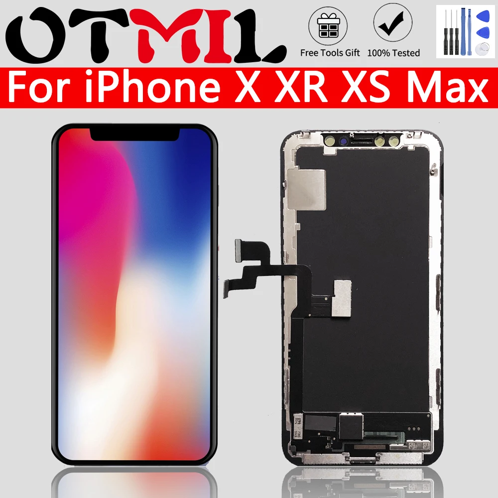 для айфон 10 Класс iphone X XR XS Max ЖК дисплей TIANNA OEM сенсорный экран дигитайзер замена