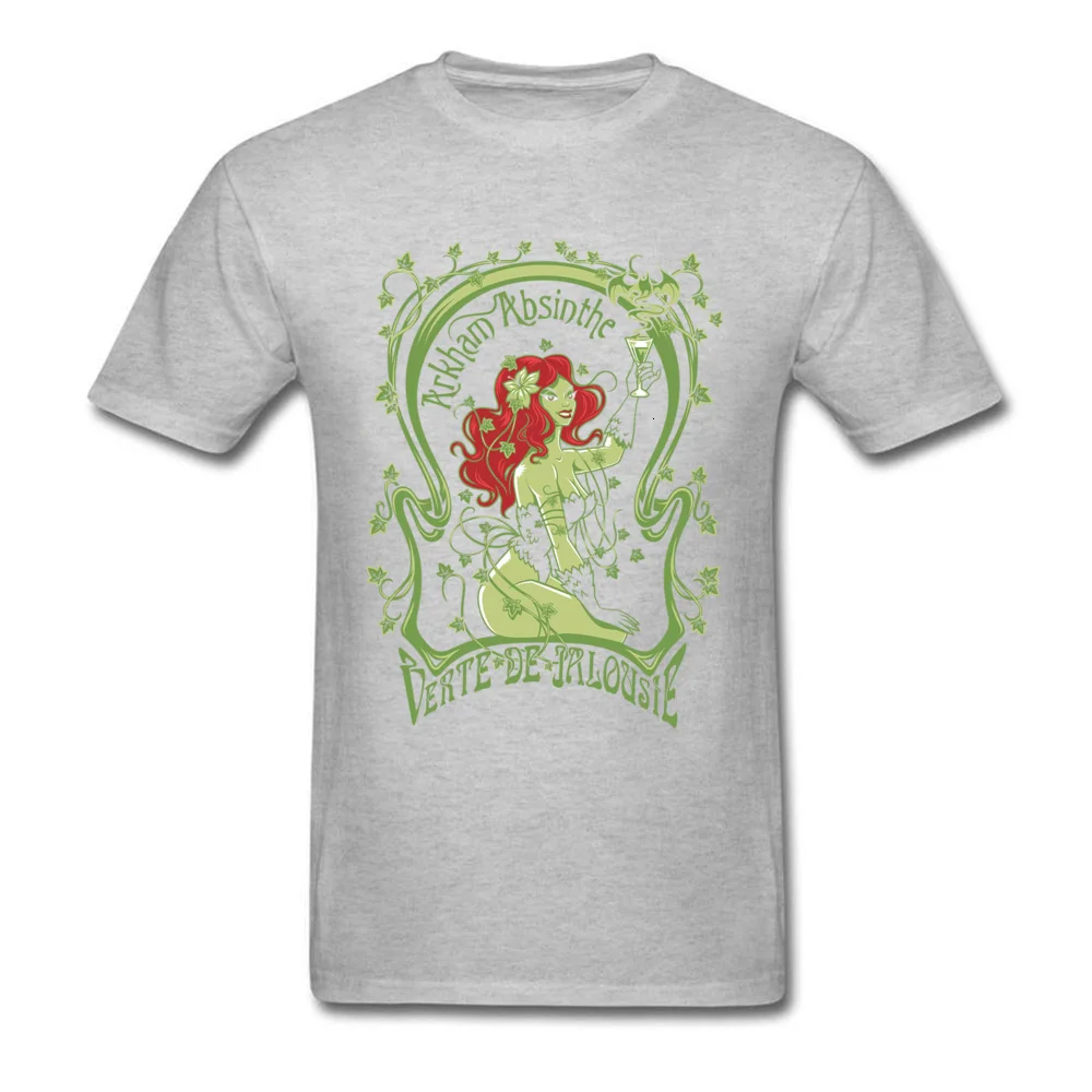 Gray Midnite star Arkham Absinthe для мужчин, черная футболка, женские топы, футболки, ведьма, летняя футболка, мультяшный принт, хлопковая одежда, сексуальная - Цвет: Gray