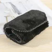 Shoe Gloves Shoe Care Brush Shoes Cleaner Soft Wool Plush Random Color Polished Gloves Wipe Shoes Handbag Brushes Leather Care 2