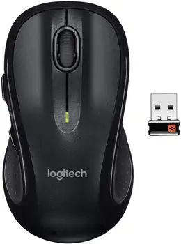 

Logitech M510 Wireless Computer Mouse – Comfortable Shape with USB Unifying Receiver, with Back/Forward Buttons and Side-to-Side