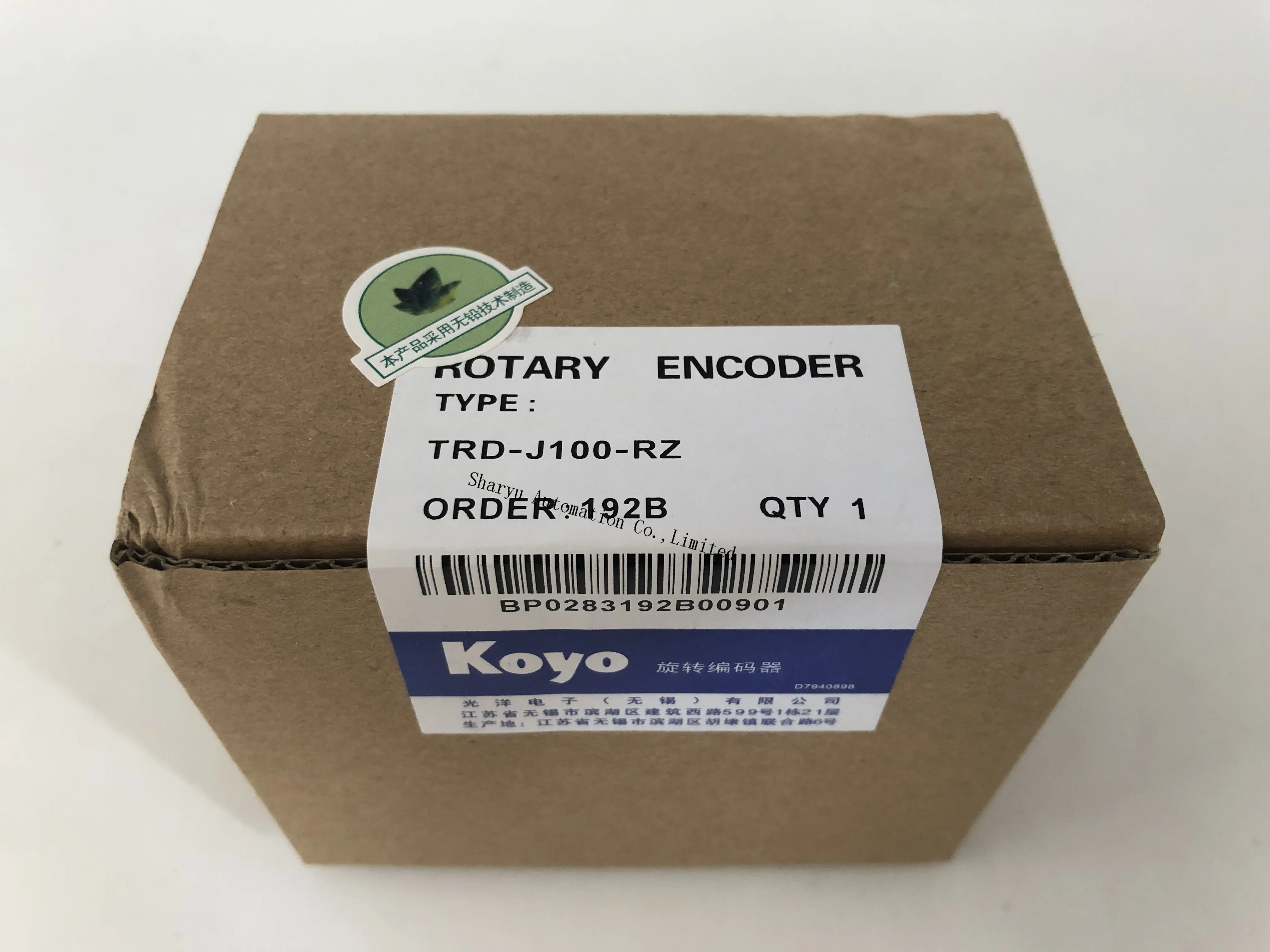 Хорошее качество OEM Koy инкрементный энкодер TRD-J100-RZ, энкодер trd-j100-rz 100 импульсный IP50(пыленепроницаемый) уровень защиты