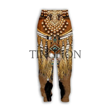 

NEW Native Indian 3D Pant Men Women New Fashion Jogger sport pant Hot Style Sweatpants 06