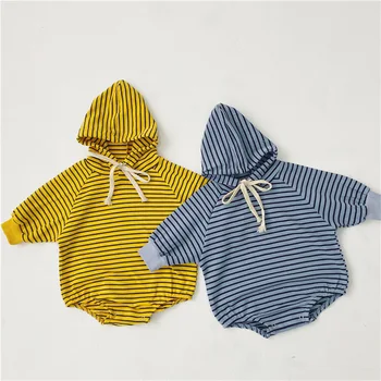 

Spring New Baby Girl Bodysuit striped Baby Clothing Newborn Infant Long Sleeve Jumpsuit Outfit Kids Toddler Playsuits 0-3T