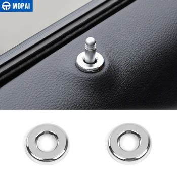 

MOPAI Interior Mouldings for Car Door Lock Bolt Pin Lift Protect Decoration Cover Sticker Accessories for Dodge Challenger 2014+